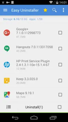 Easy Uninstaller App Uninstall android App screenshot 18