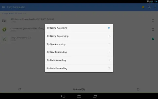 Easy Uninstaller App Uninstall android App screenshot 3