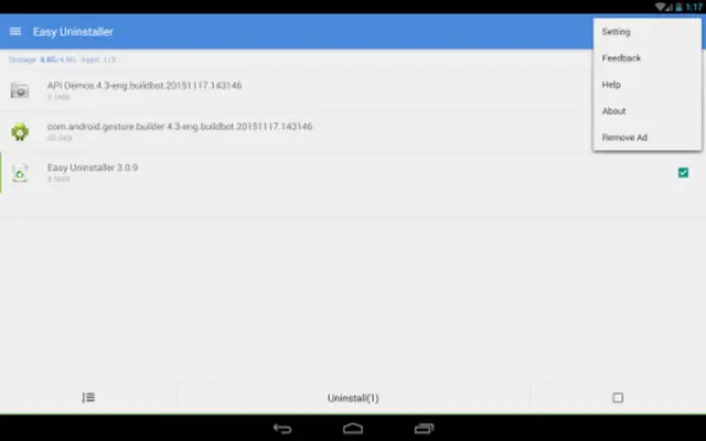 Easy Uninstaller App Uninstall android App screenshot 4